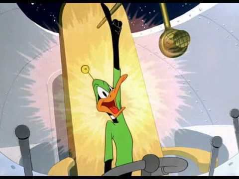 Duck Dodgers in the 24½th Century Duck Dodgers taking off YouTube