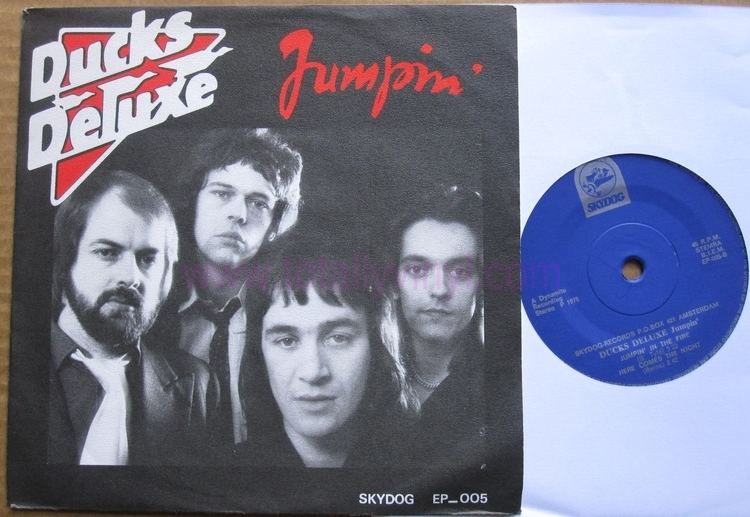 Ducks Deluxe Totally Vinyl Records Ducks Deluxe Jumpin 7 Inch Picture Cover