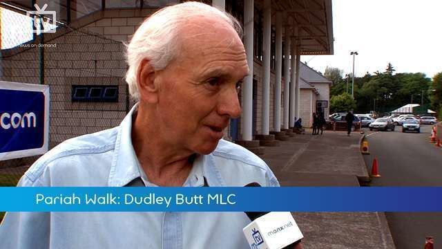 Dudley Butt Parish Walk Dudley Butt MLC Isle of Man News isleofmancom