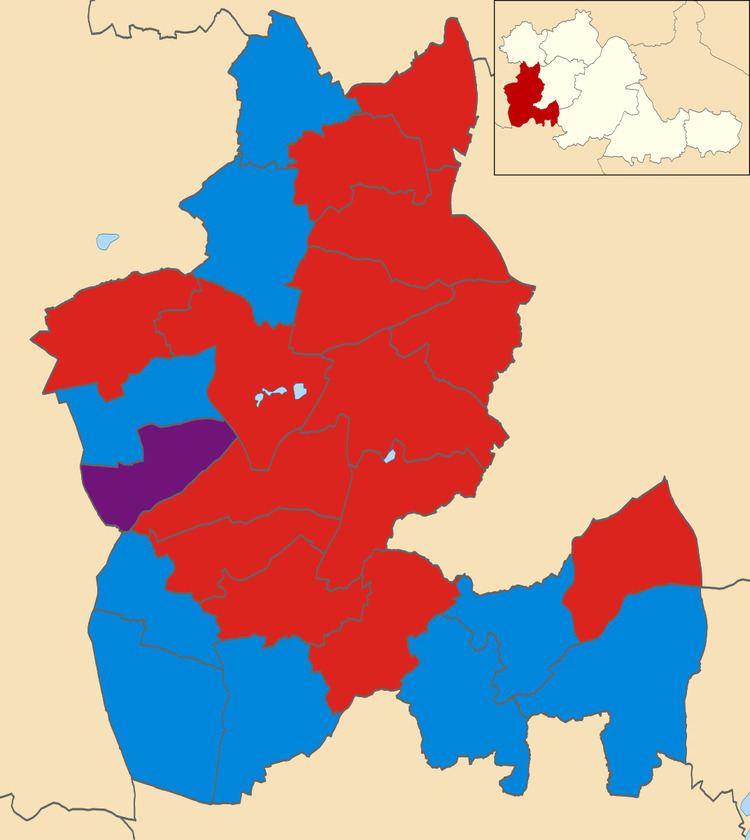 Dudley Metropolitan Borough Council election, 2016