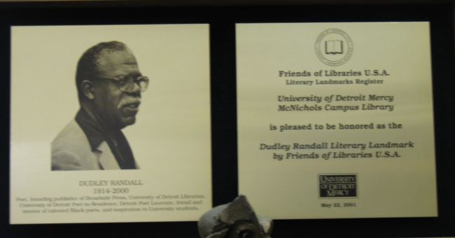 Dudley Randall Dudley Randalls Centennial Birthday Archives Special Collections