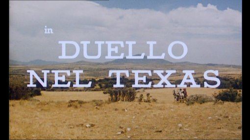 Duello nel Texas Duello nel Texas 1963 DVD review at Mondo Esoterica