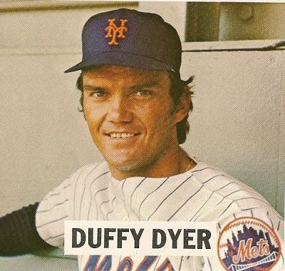 Duffy Dyer centerfield maz Popular Mets Back Up Catcher of the 1969