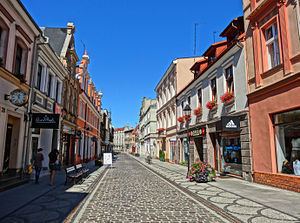 Długa street in Bydgoszcz httpsuploadwikimediaorgwikipediacommonsthu