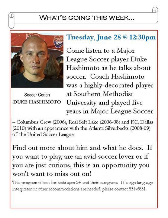 Duke Hashimoto Major League Soccer Player Duke Hashimoto Hawaii Eco Living