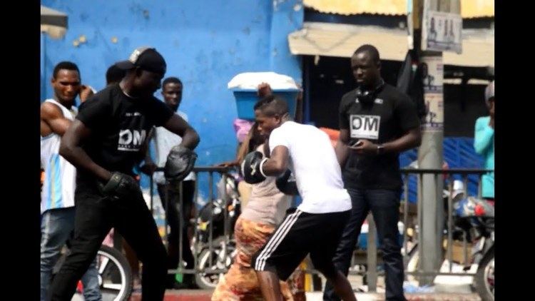 Duke Micah Duke Micah Street Workout ahead of his WBO Africa Bantamweight Title