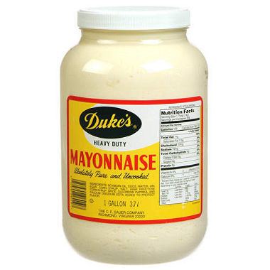 Duke's Mayonnaise Duke39s Mayonnaise 1 Gallon Sam39s Club