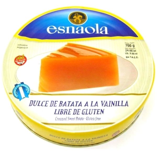 Dulce de batata Buy Argentinian Sweet Potato Paste 700g Dulce de Batata Esnaola