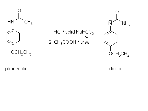 Dulcin synthesis of dulcin Organic Chemistry Science Forums