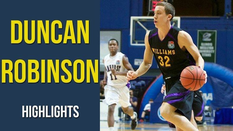 Duncan Robinson (basketball) Duncan Robinson Michigan Commit at Williams College Highlights