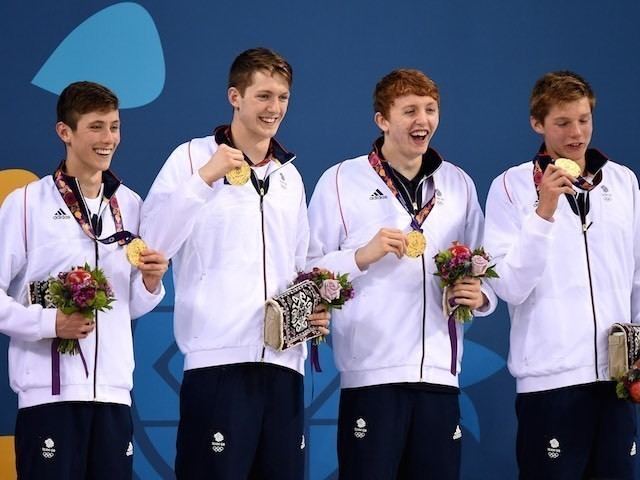 Duncan Scott (swimmer) Result Great Britain win men39s 4x100m freestyle relay