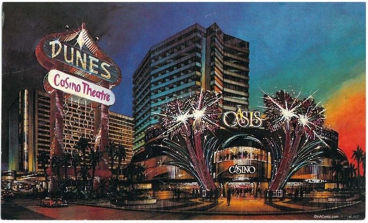 Dunes (hotel and casino) Oasis Casino at the Dunes Hotel Las Vegas Nevada InACentscom