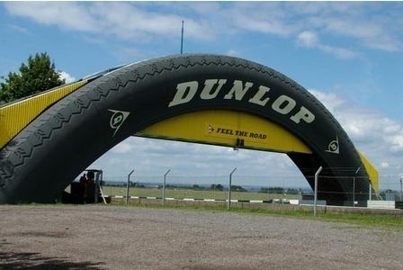Dunlop Bridge Dunlop sign Donington Park auction Starkey39s Bridge Pirelli