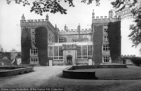 Dunraven Castle Southerndown Dunraven Castle From Drive c1955 Francis Frith