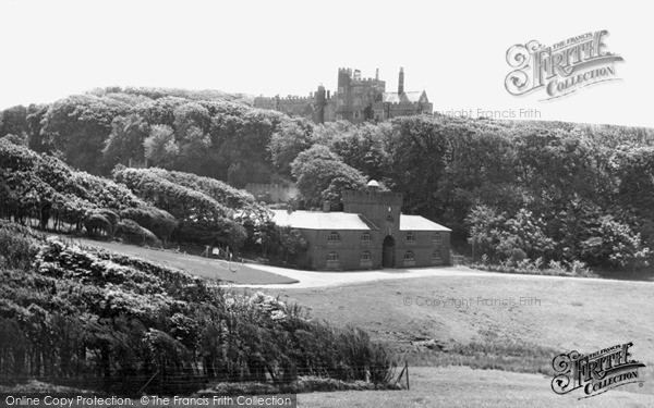 Dunraven Castle Southerndown Dunraven Castle c1955 Francis Frith