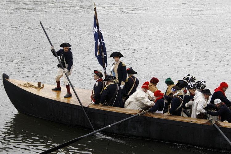 Durham boat Washington used Durham boats not rafts to cross the Delaware P