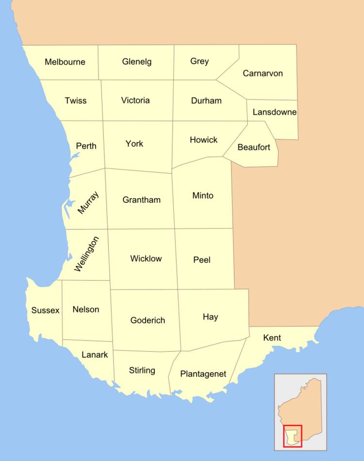 Durham County, Western Australia