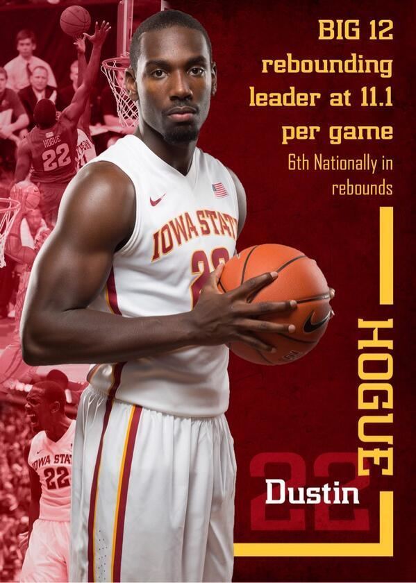 Dustin Hogue Cyclone Basketball on Twitter quotDustin Hogue DustinHogue1 leads