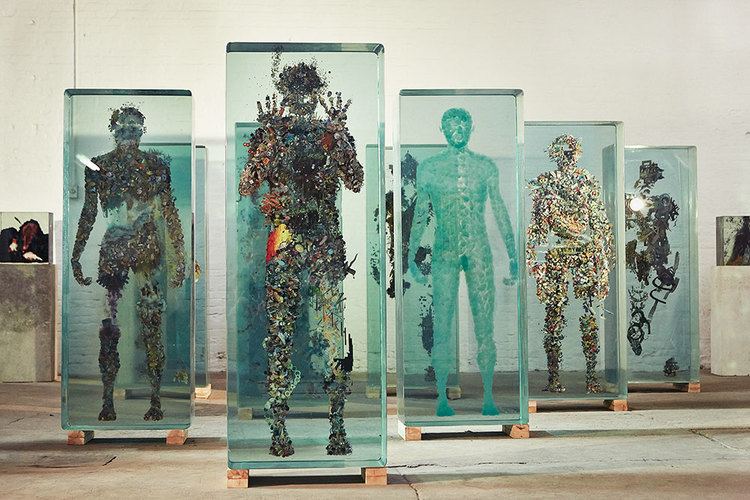 Dustin Yellin Psychogeography An Interview with Dustin Yellin The