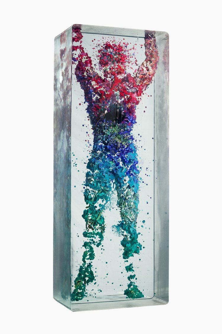 Dustin Yellin New ThreeDimensional Figurative Collages Encased in