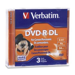 DVD+R DL DVDR DL 8cm for Video 266 GB 4x jewel case DVD Dual