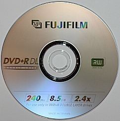 DVD+R DL Dual Layer DVD or DVDR DL Dual Layer Media