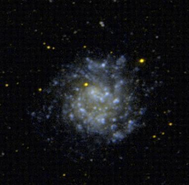 Dwarf spiral galaxy