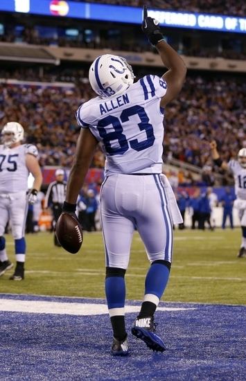 Dwayne Allen Indianapolis Colts Dwayne Allen Could Practice on Wednesday