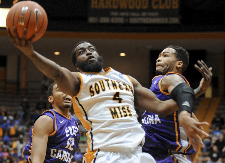 Dwayne Davis College basketball Southern Miss downs East Carolina 88