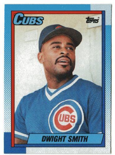 Dwight Smith (baseball) CHICAGO CUBS Dwight Smith 311 TOPPS 1990 Baseball