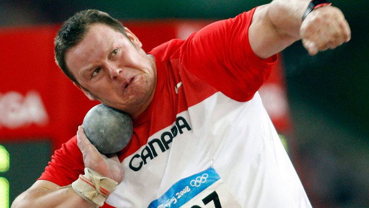 Dylan Armstrong 6 years later Canadian shot putter Dylan Armstrong to