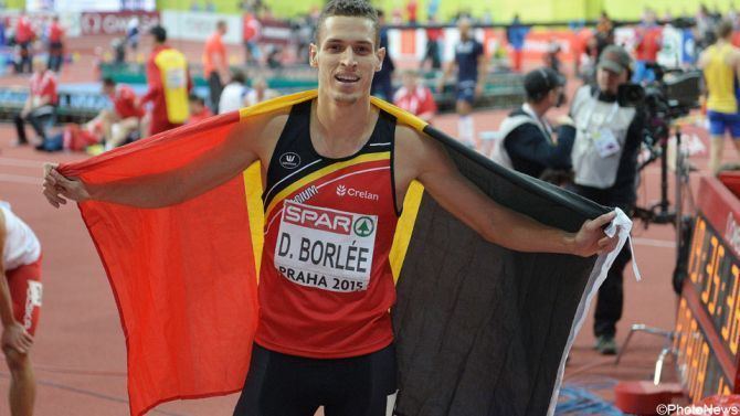 Dylan Borlée Borle verrast met zilveren plak op EK indoor