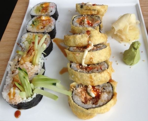 Dynamite roll Rock and Roll with Dynamite Roll Utah Sushi Roll