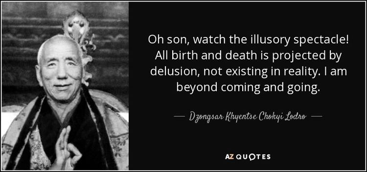 Dzongsar Khyentse Chökyi Lodrö QUOTES BY DZONGSAR KHYENTSE CHOKYI LODRO AZ Quotes