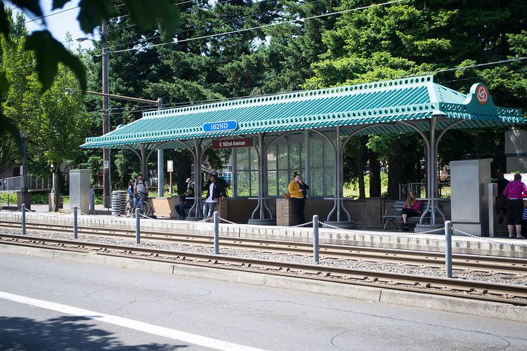 E 162nd Ave MAX Station