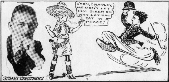 E. C. Segar Chaplin Comics 1915 Nero Blanco Vox Antipopuli