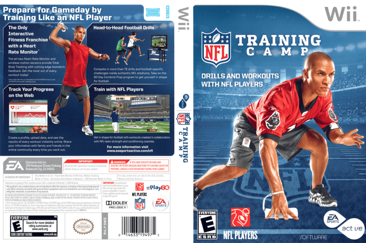 EA Sports Active NFL Training Camp SNFE69 EA Sports Active NFL Training Camp