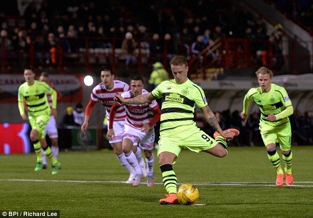 Eamonn Brophy Hamilton 11 Celtic Eamonn Brophy strikes to rescue Accies precious