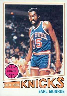 Earl Monroe 1977 Topps Earl Monroe 6 Basketball Card Value Price Guide