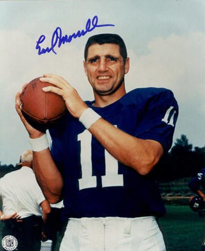 Earl Morrall Earl Morrall Autographed 8x10