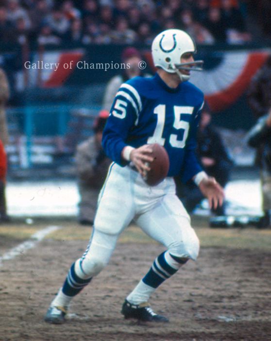 Earl Morrall Earl Morrall Baltimore Colts 1 Gallery of Champions