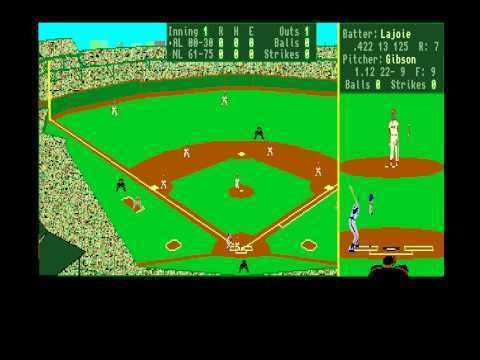 Earl Weaver Baseball Earl Weaver Baseball for Amiga by Electronic Arts YouTube