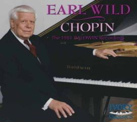 Earl Wild CD77002 Earl Wild Chopin The 1981 Baldwin Recordings Ivory