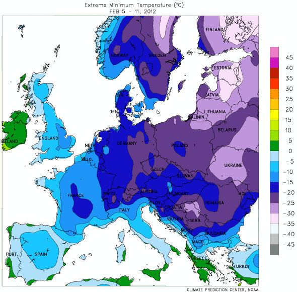 Early 2012 European cold wave