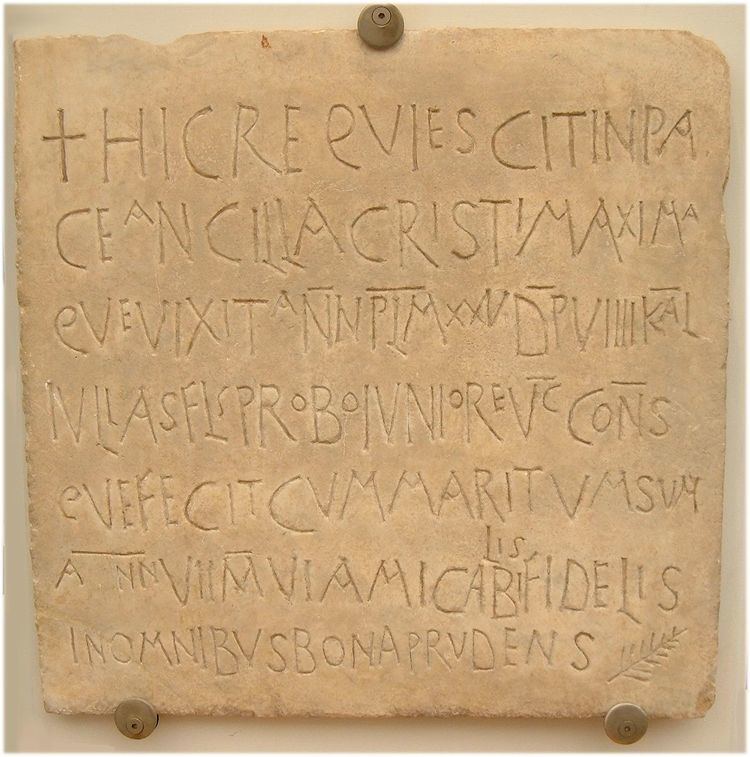 Early Christian inscriptions