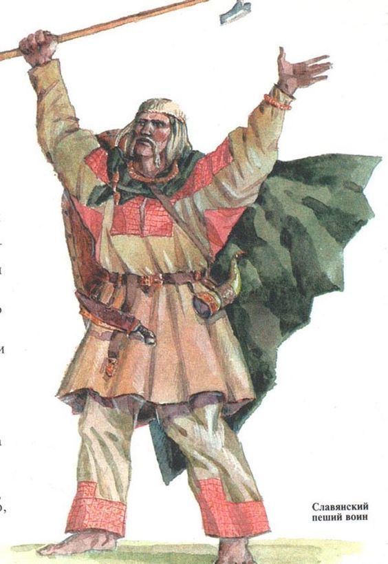Early Slavs Early slavic warrior Early Slavs Pinterest Warriors
