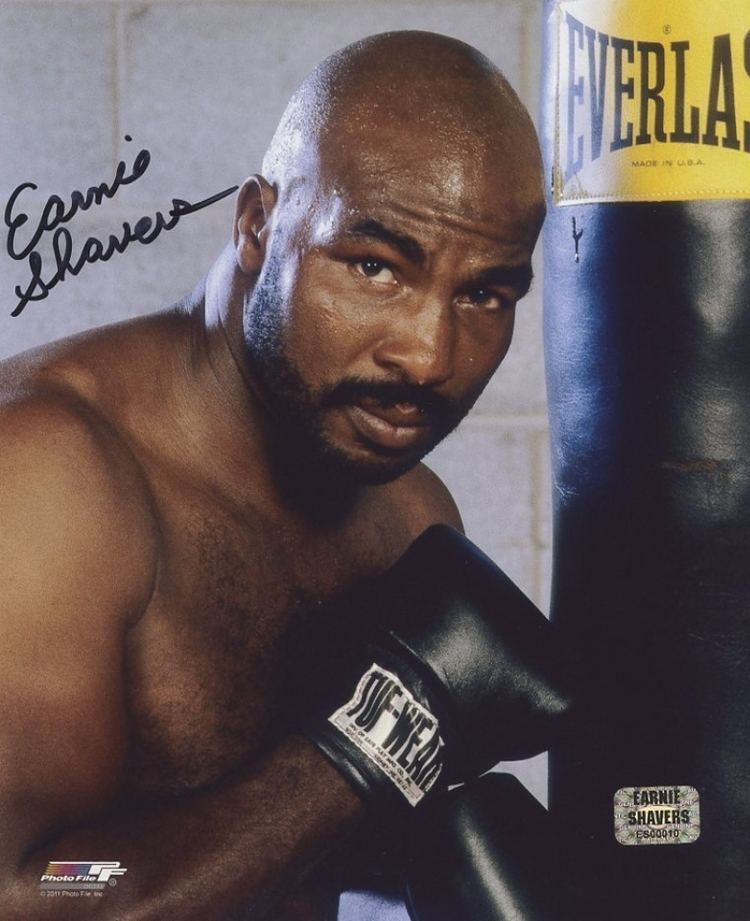Earnie Shavers Earnie Shavers Signed 8x10 Photo Shavers Hologram at