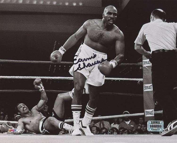 Earnie Shavers Earnie Shavers Signed 8x10 Photo Knocking Out Ken Norton