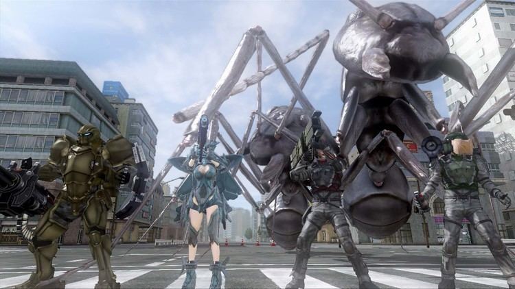 Earth Defense Force Earth Defense Force 41 Review Check Your Brain at the Door PS4