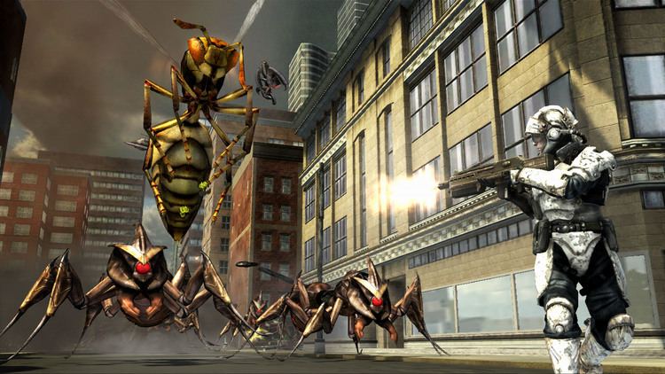 Earth Defense Force: Insect Armageddon Earth Defense Force Insect Armageddon Review PS3X360 Satoshi